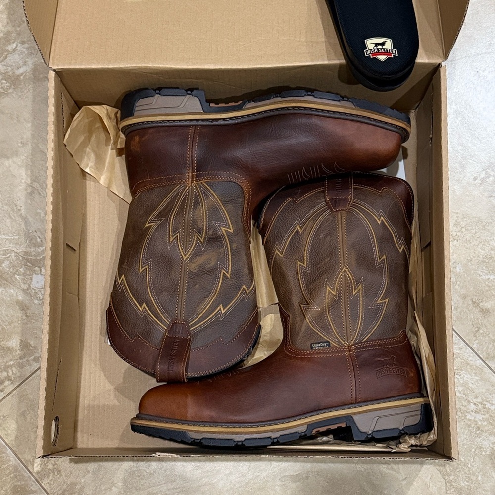 Irish Setter Men's Boots - Black and Tan